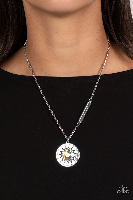 Sundial Dance - Multi Necklace - Paparazzi Accessories
