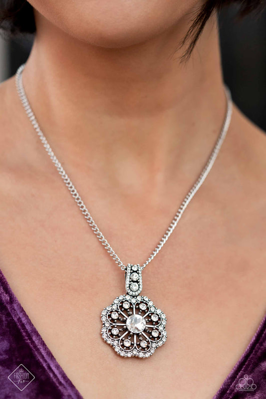 Bewitching Brilliance - White Necklace - Paparazzi Accessories