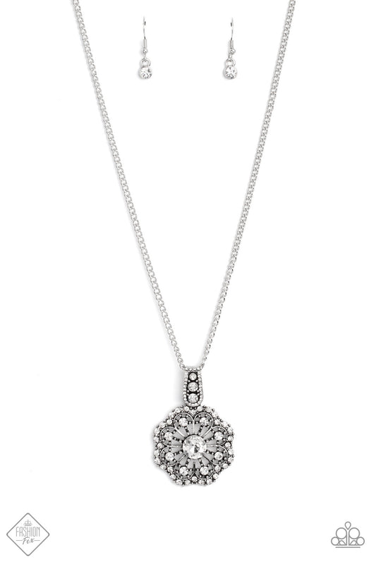 Bewitching Brilliance - White Necklace - Paparazzi Accessories