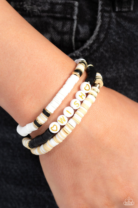 Matriarchal Melody - Black Bracelet - Paparazzi Accessories