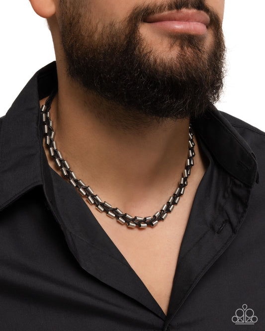 Rogue Renegade - Black Necklace - Paparazzi Accessories
