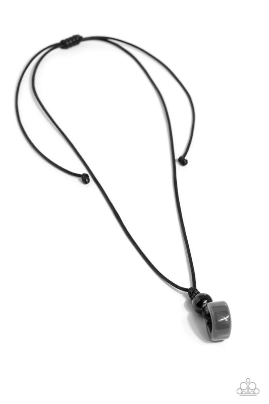 Sunset Sabbatical - Black Necklace - Paparazzi Accessories