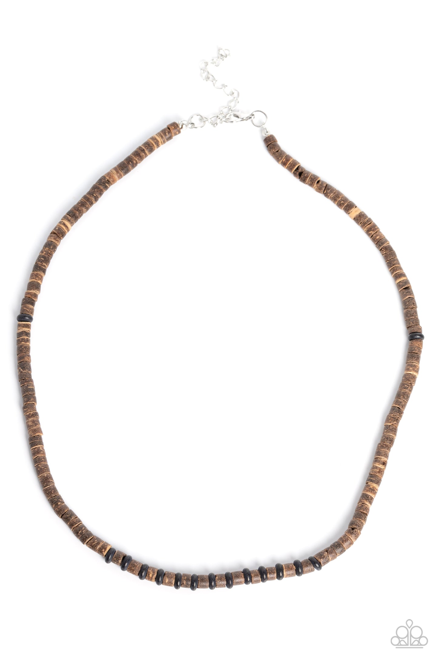The WOOD Times - Black Necklace- Paparazzi Accessories
