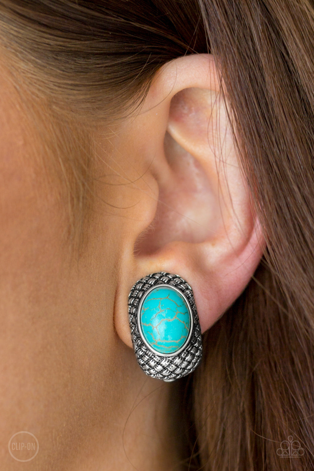 Bedrock Bombshell - Blue Earrings