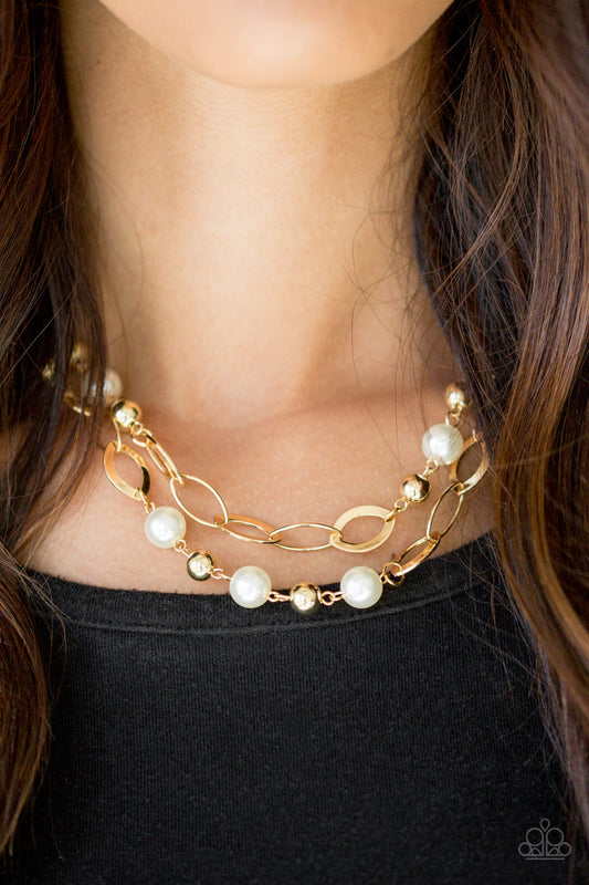 GLIMMER Takes All - Gold Necklace