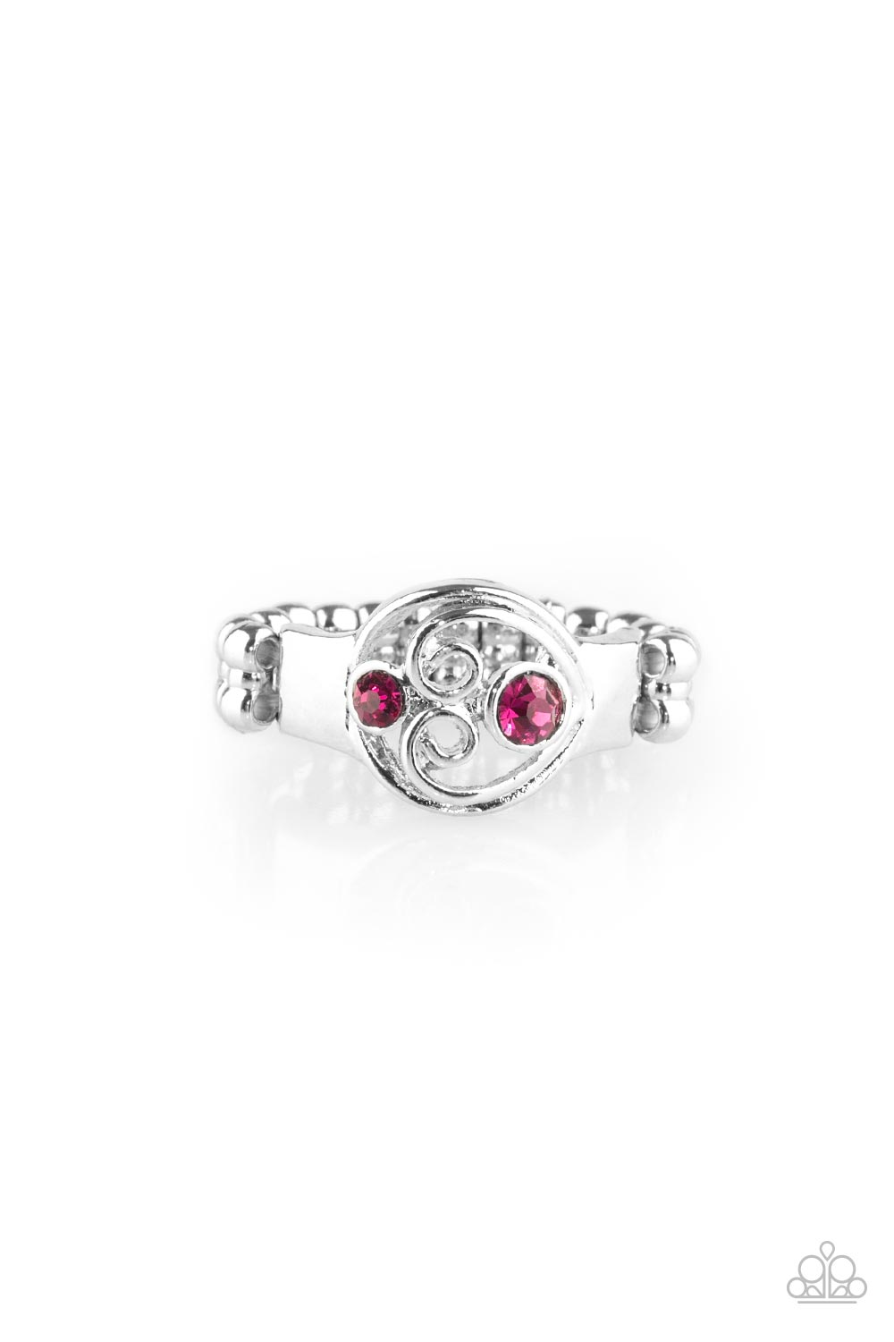 Oceanic Bliss - Pink Ring - Paparazzi Accessories