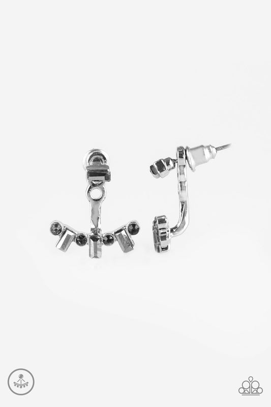 Courageously Cosmo - Silver Earrings