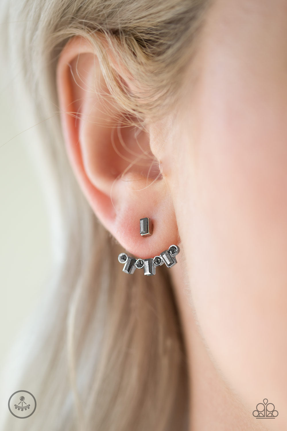 Courageously Cosmo - Silver Earrings