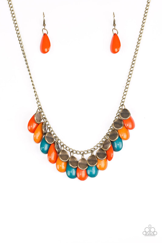 Tropical Storm - Multi Necklace - Paparazzi Accessories