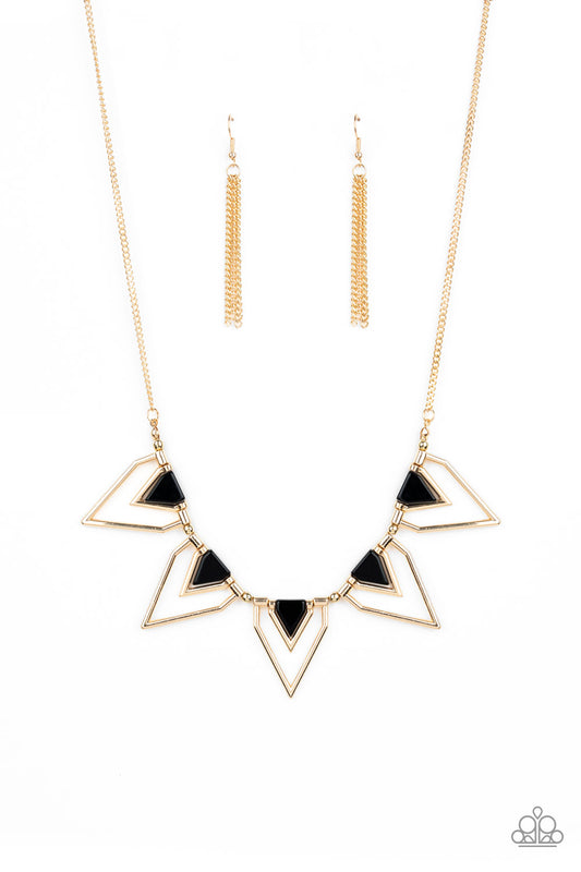 The Pack Leader - Gold Necklace - Paparazzi Accessories