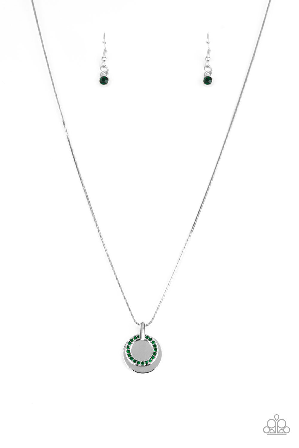 Front and CENTERED - Green Necklace