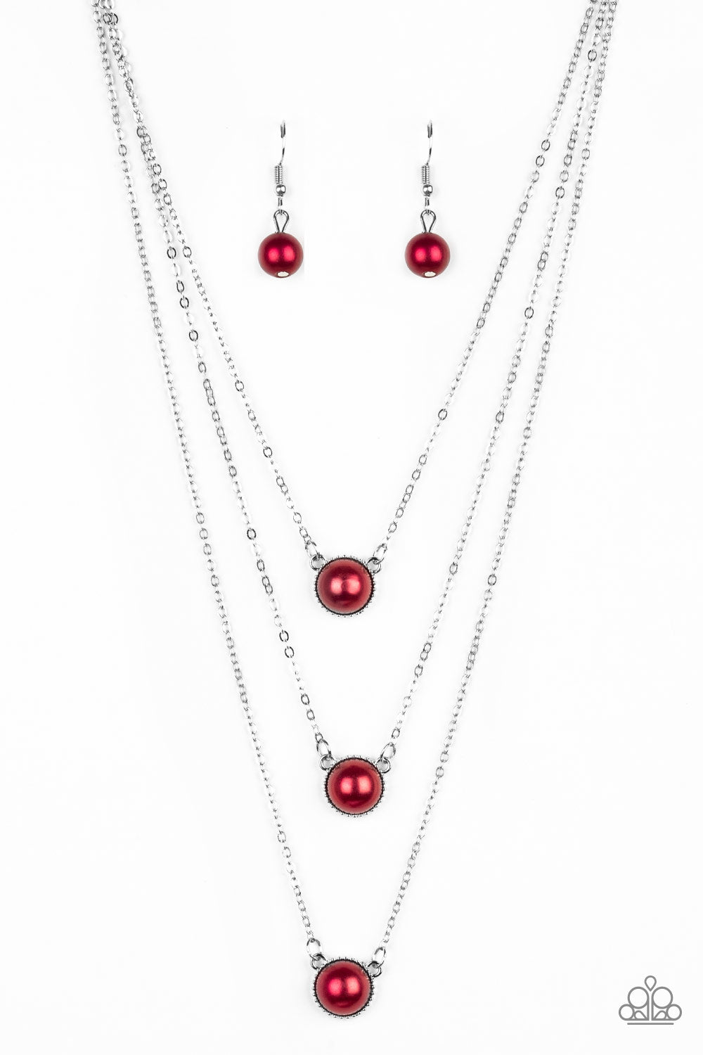 A Love For Luster - Red Necklace