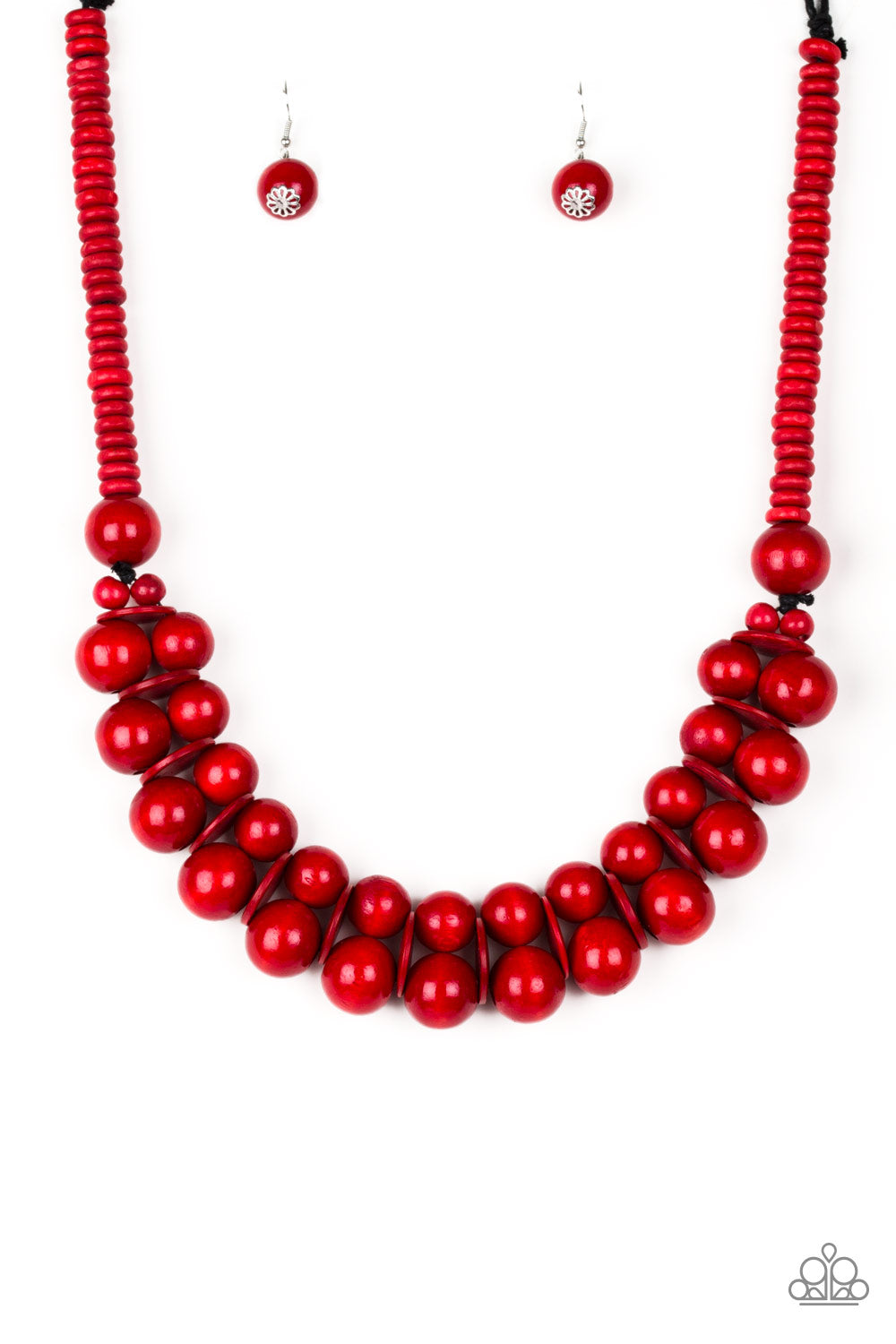 Caribbean Cover Girl - Red Necklace