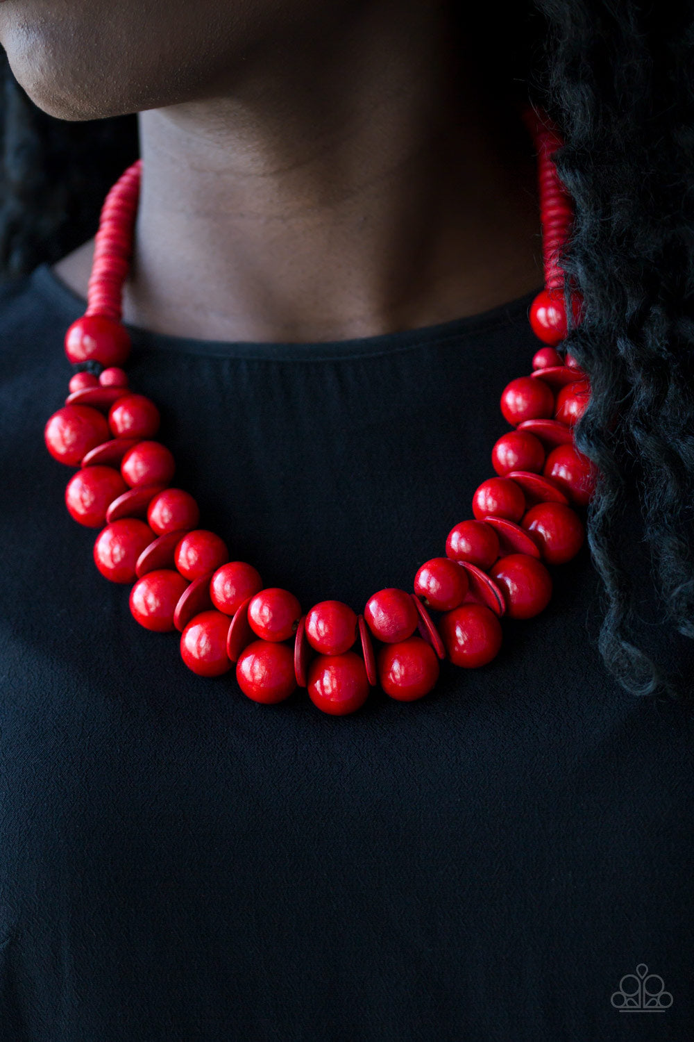 Caribbean Cover Girl - Red Necklace