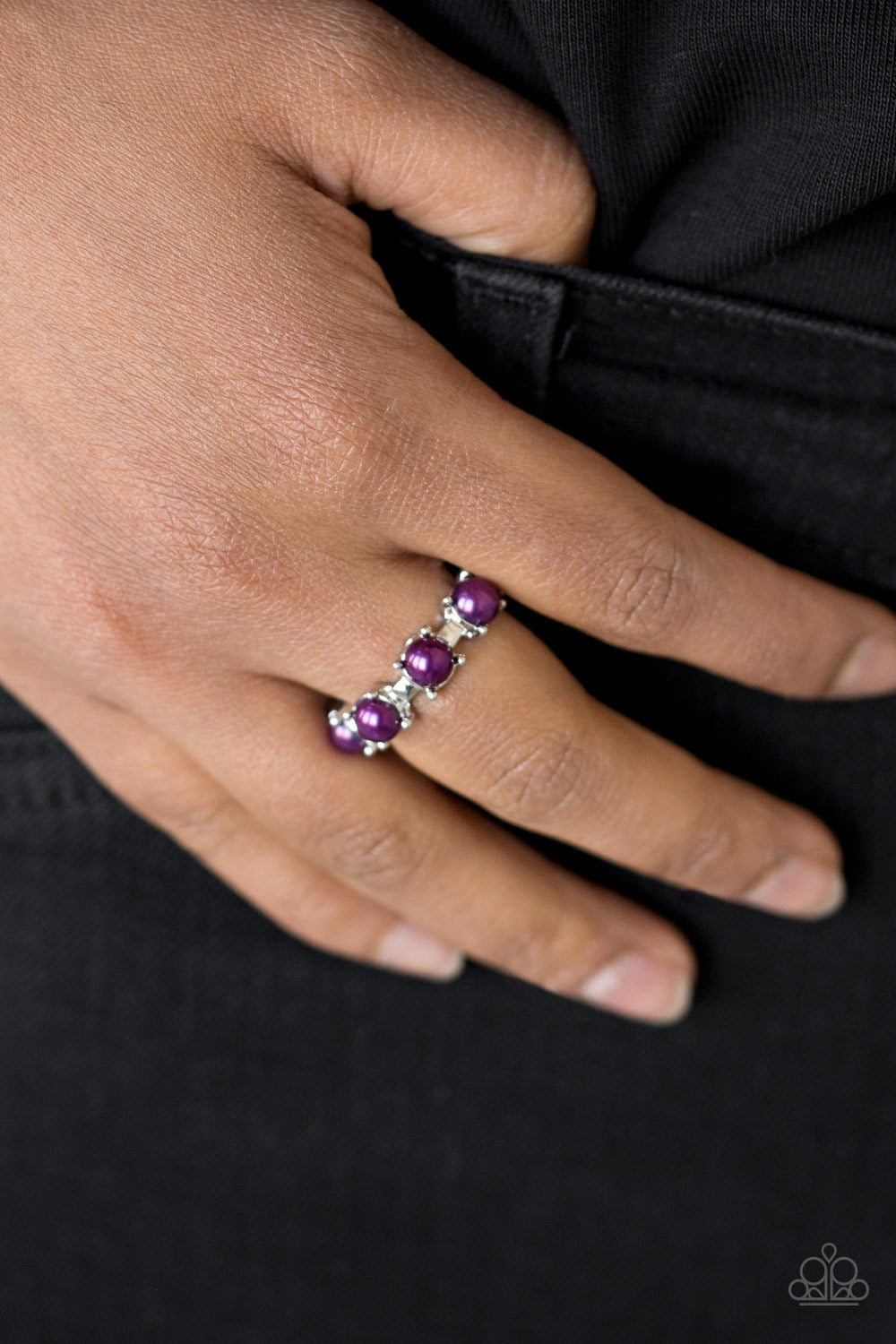 More Or PRICELESS - Purple Ring - Paparazzi Accessories