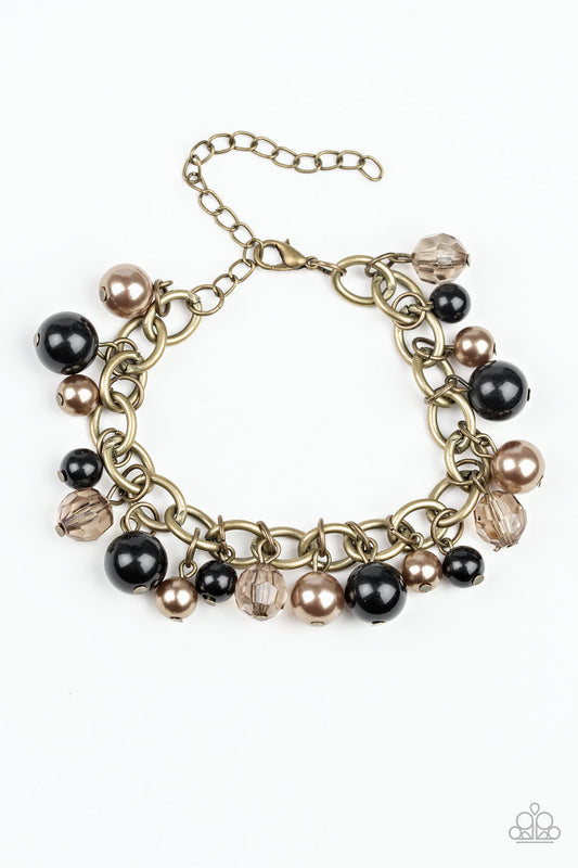 Grit and Glamour - Black Bracelet - Paparazzi Accessories