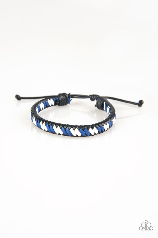Adventure Attitude - Blue Bracelet