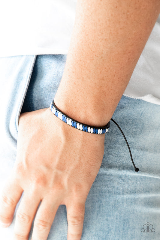 Adventure Attitude - Blue Bracelet