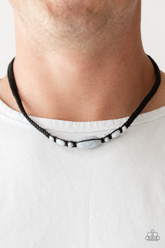 Extra Explorer - Black Necklace