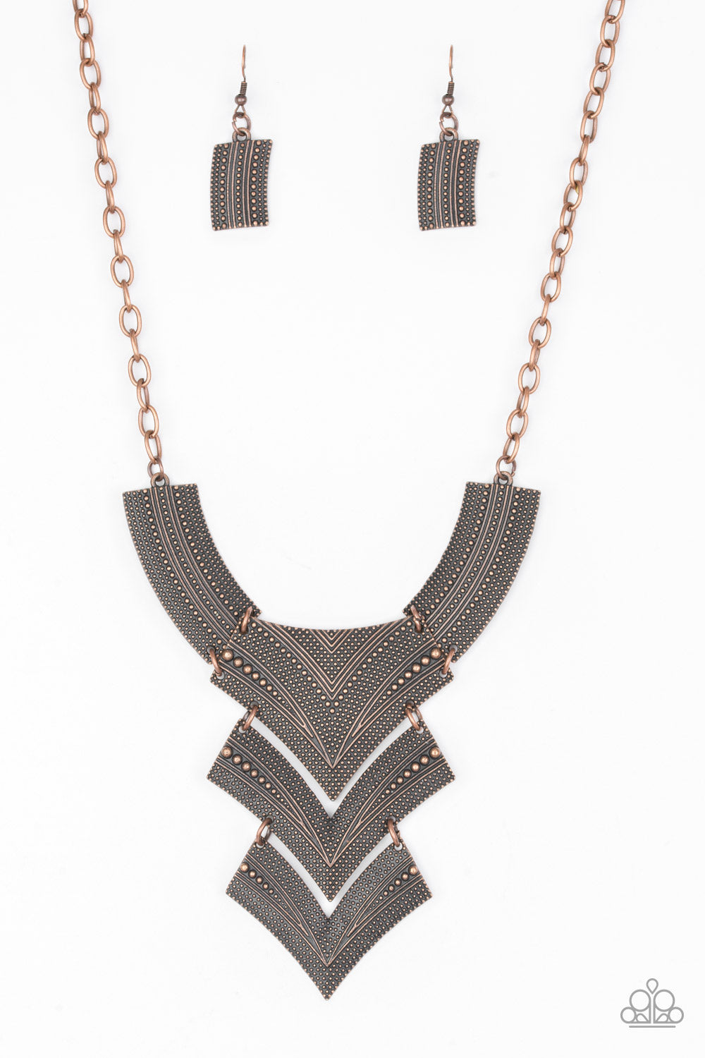 Fiercely Pharaoh - Copper Necklace
