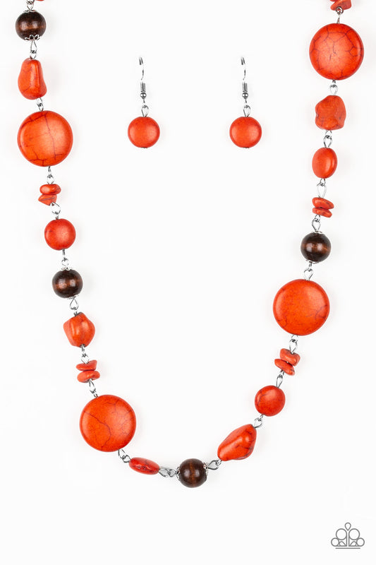 Canyon Collection - Orange Necklace