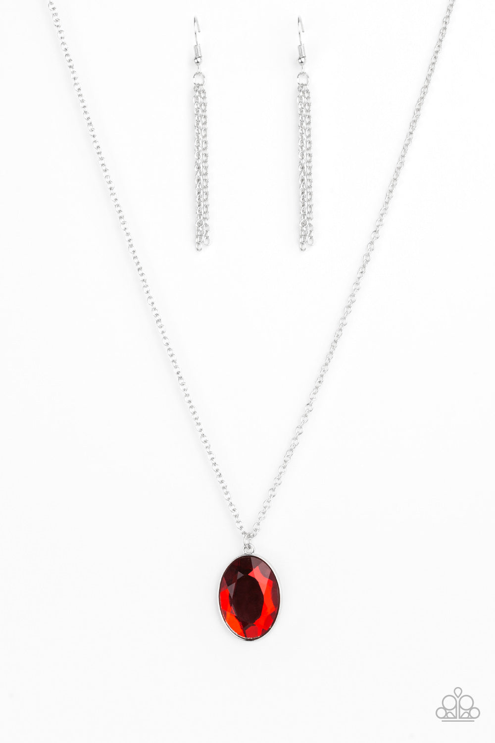 Definitely Duchess - Red Necklace