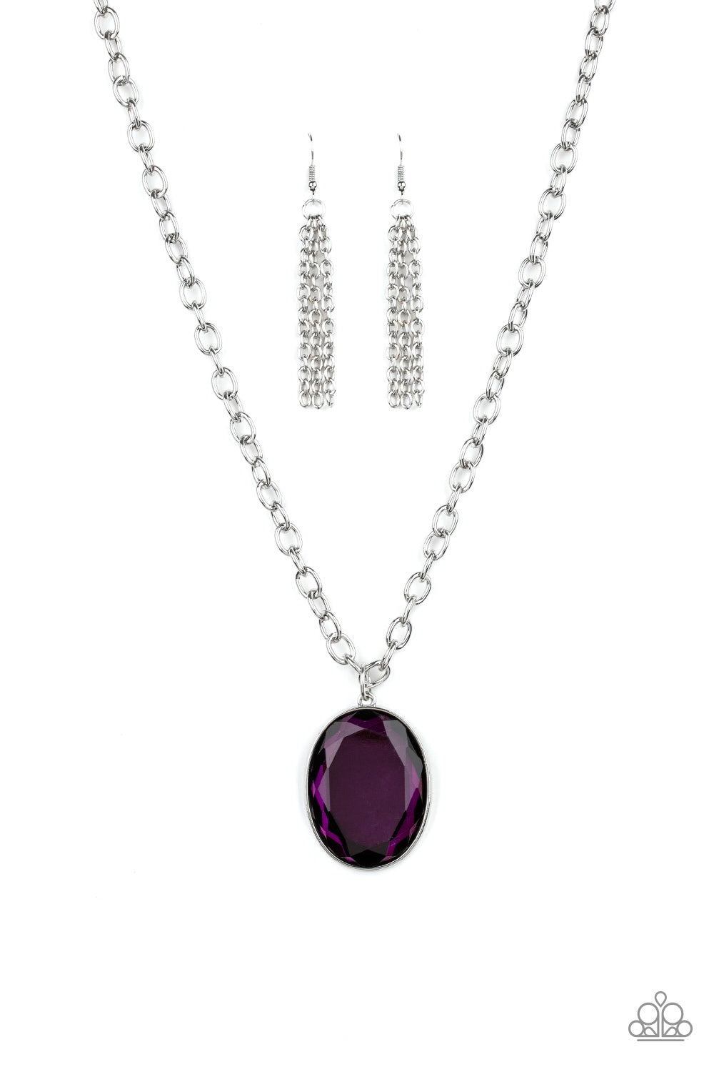 Light As HEIR - Purple Necklace - Paparazzi Accessories
