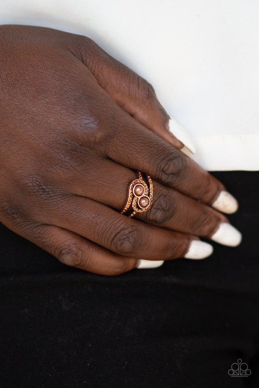 Collect Up Front - Copper Ring