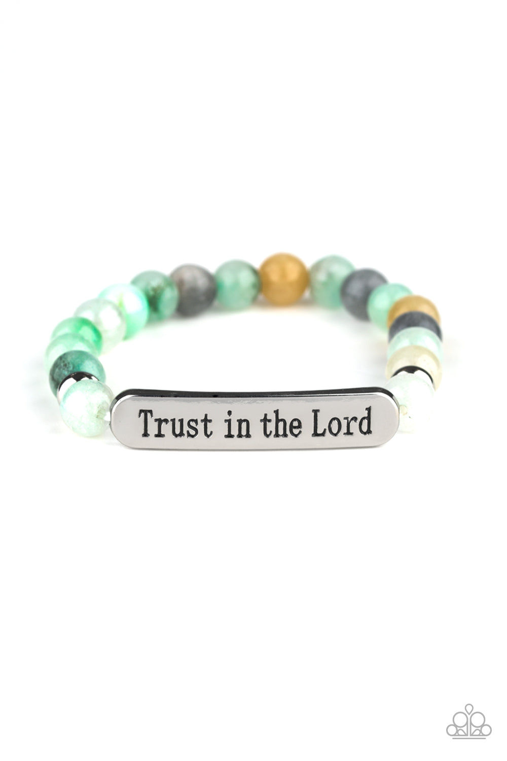 Trust Always - Green Bracelet