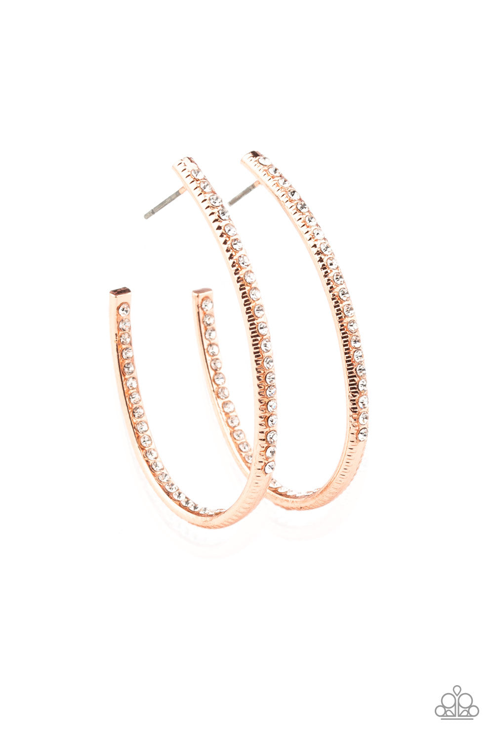 Globetrotting Glitter - Copper Earrings