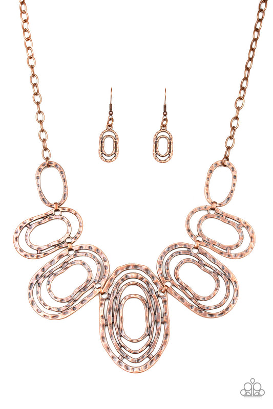 Empress Impressions - Copper Neckalce