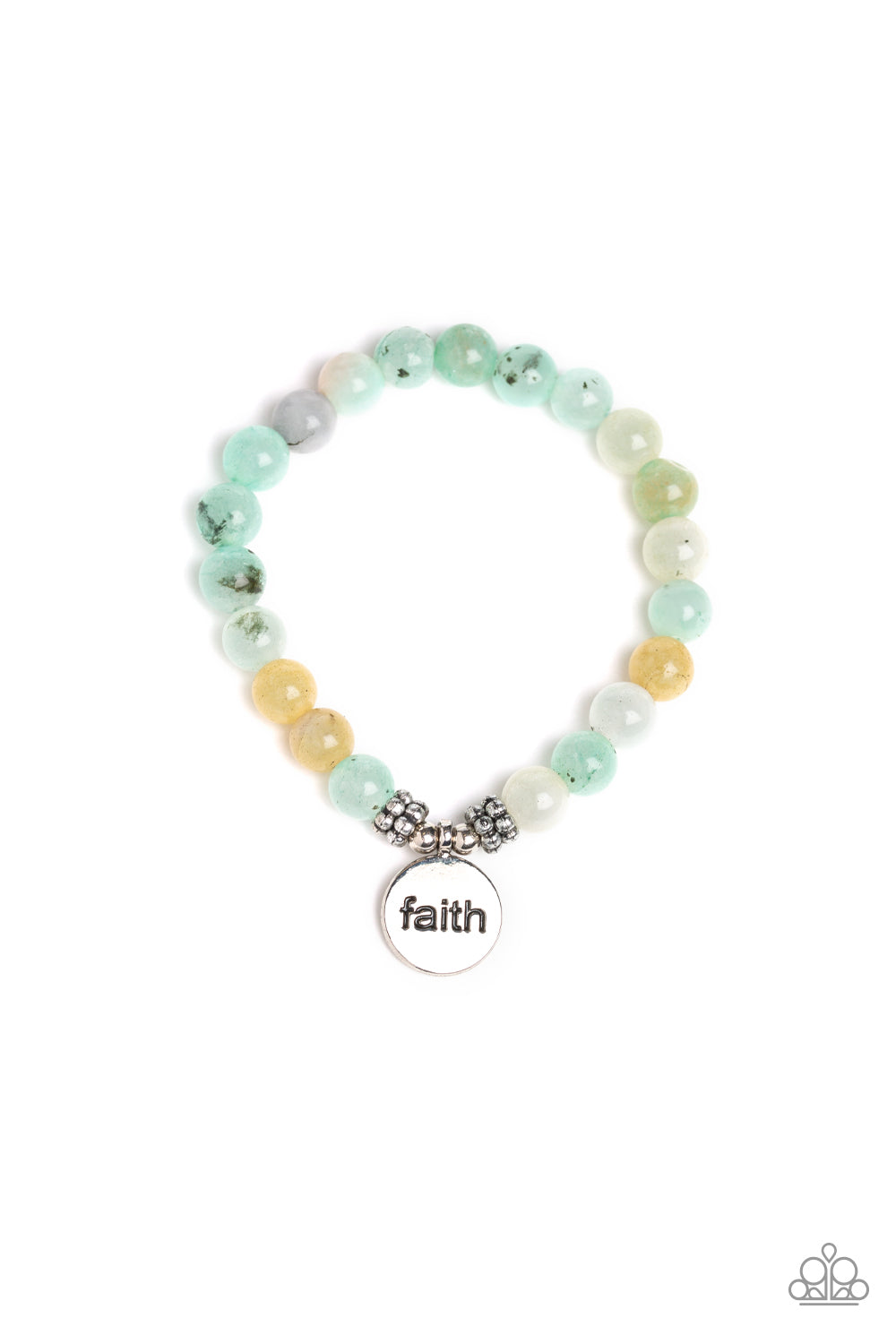 FAITH It, Till You Make It - Green Bracelet - Paparazzi Accessories