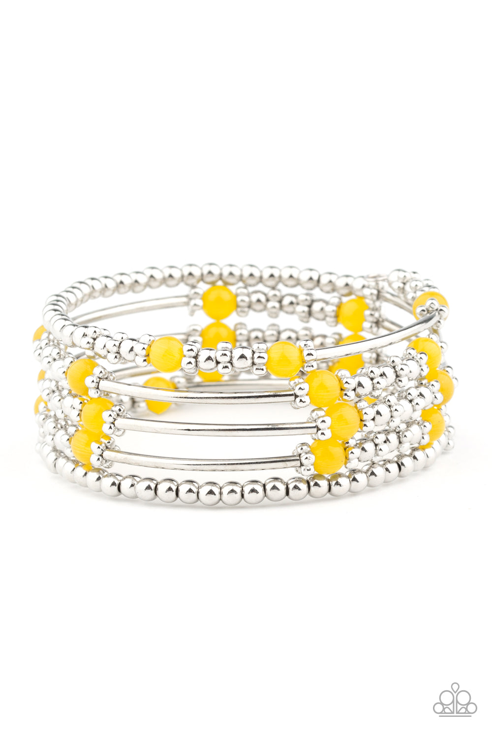 Colorful Charisma - Yellow Bracelet