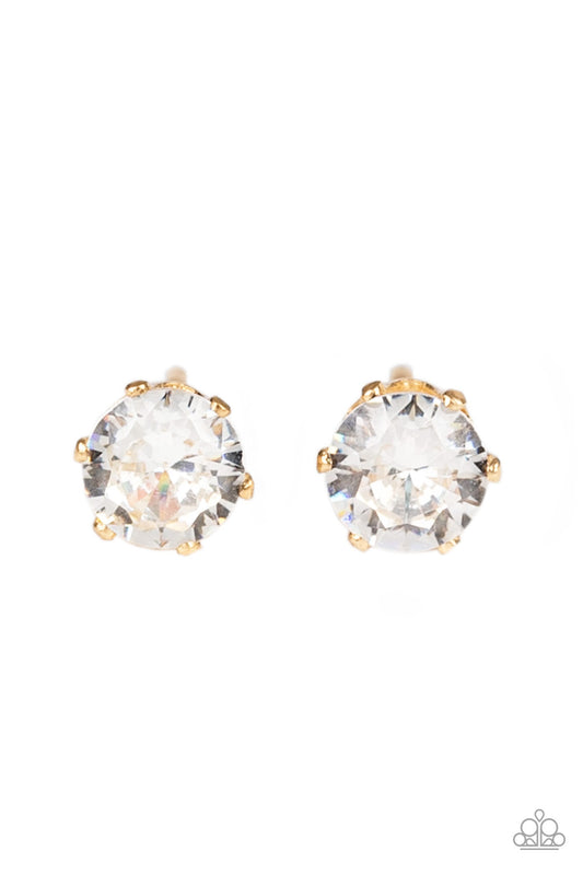 Delicately Dainty - Gold Earrings