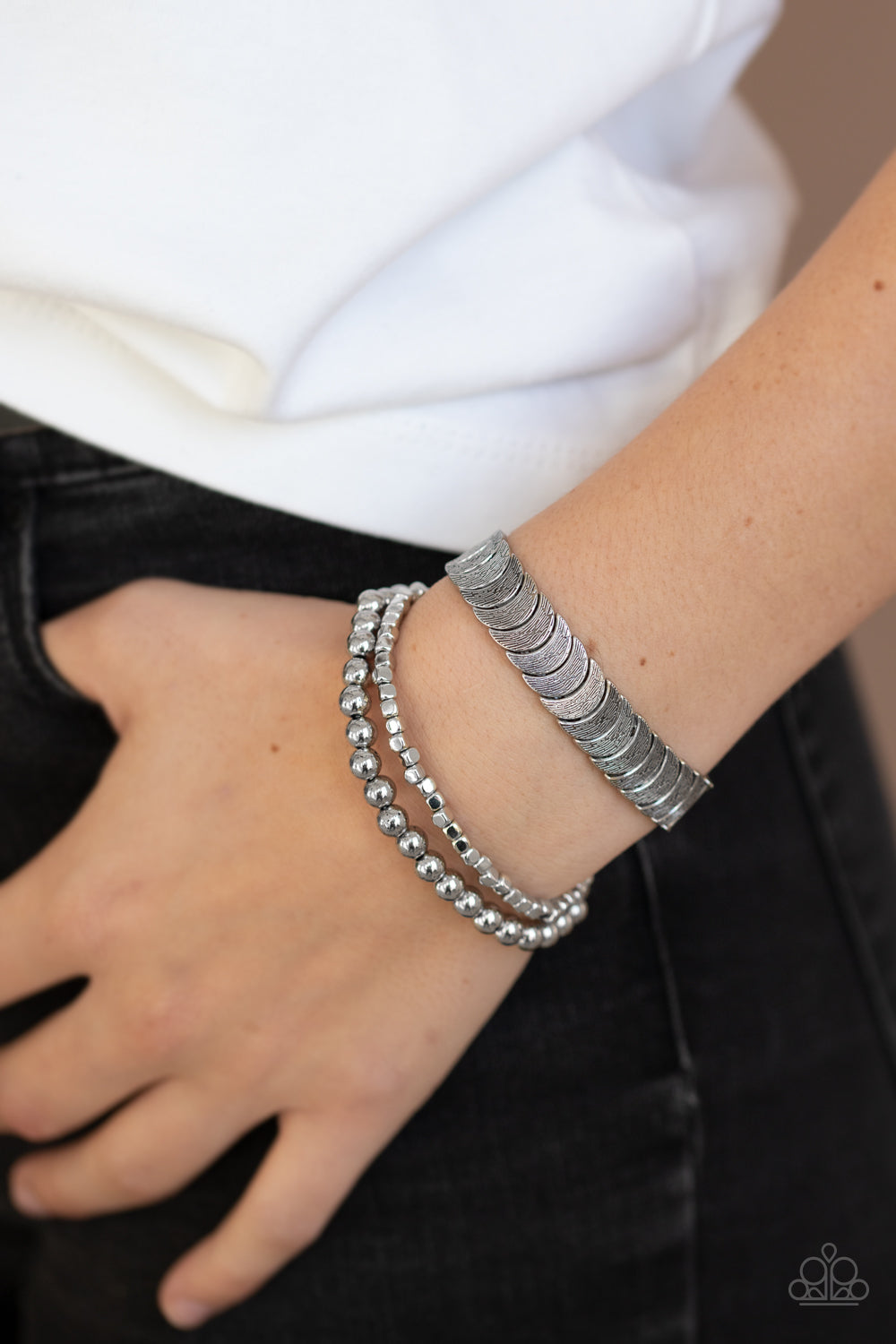 LAYER It On Me - Silver - Jazzy Jewels With Lady J