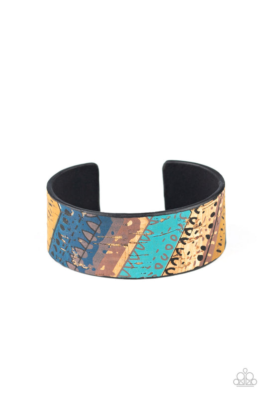 Come Uncorked - Blue Bracelet