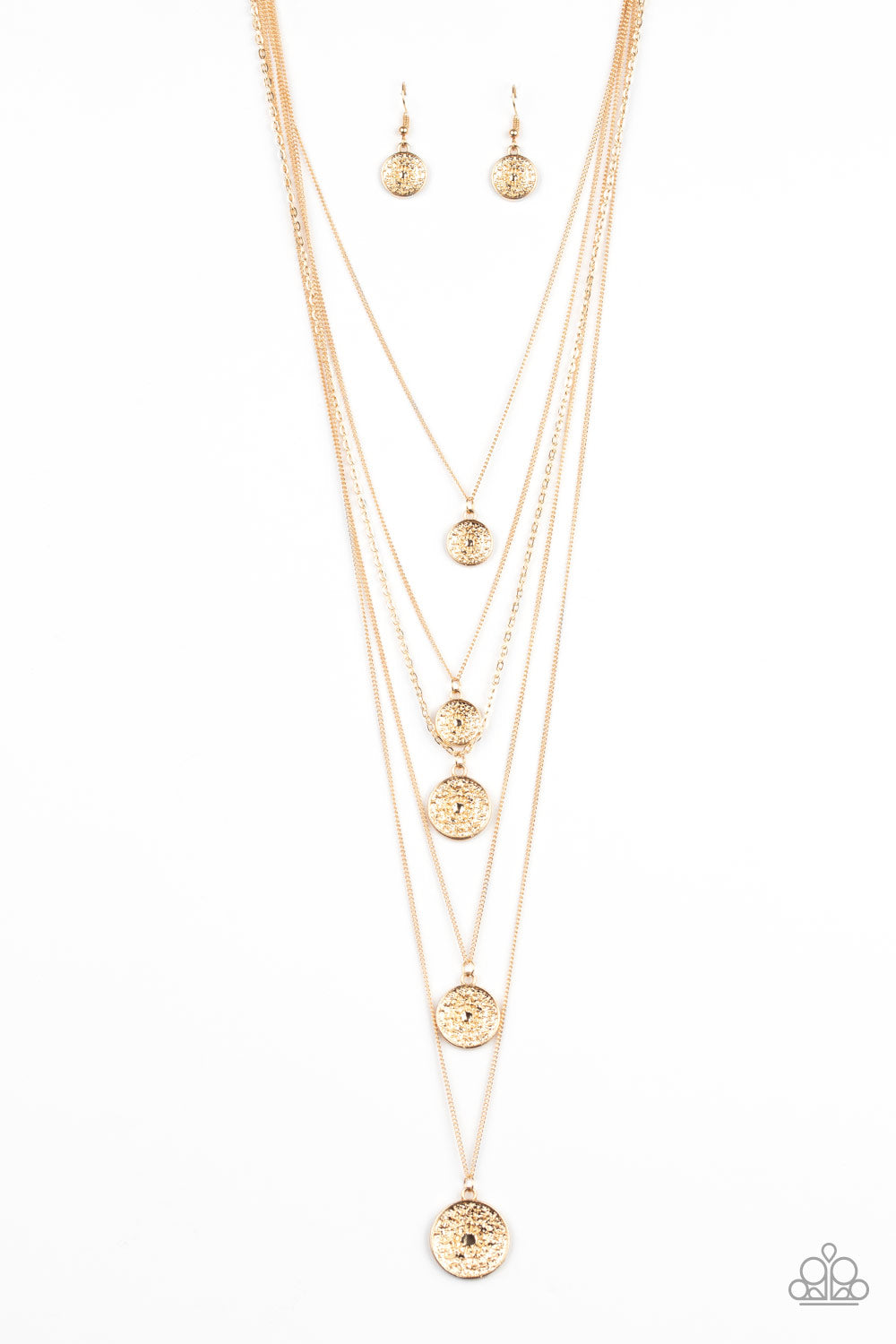 Medallion Marvel - Gold - Jazzy Jewels With Lady J