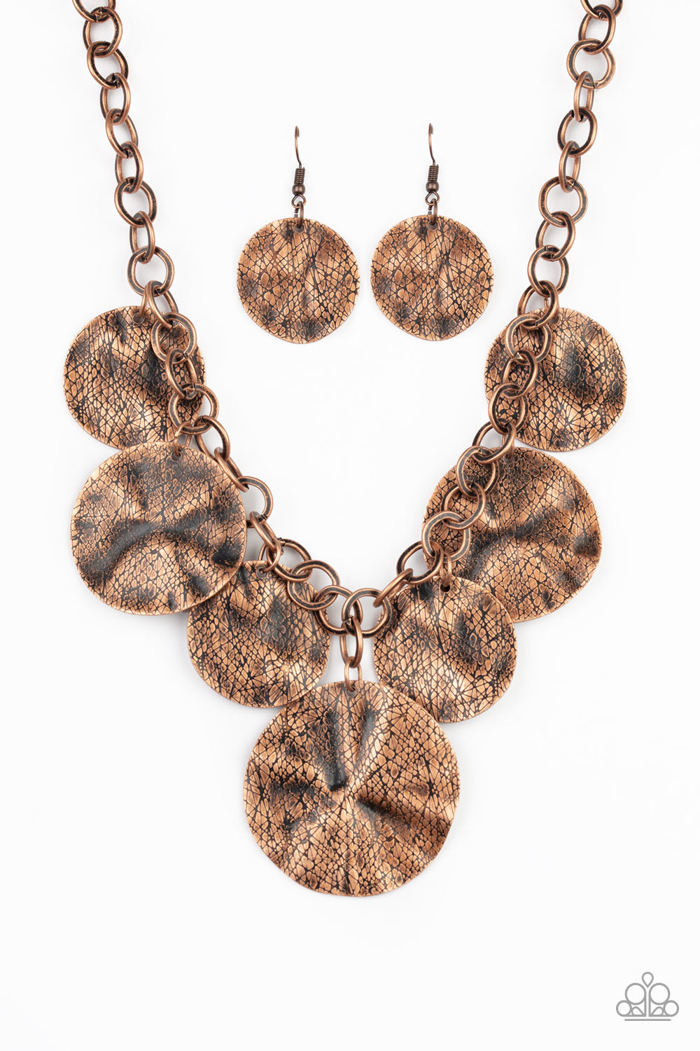 Barely Scratched The Surface - Copper Necklace - Jazzy Jewels With Lady J