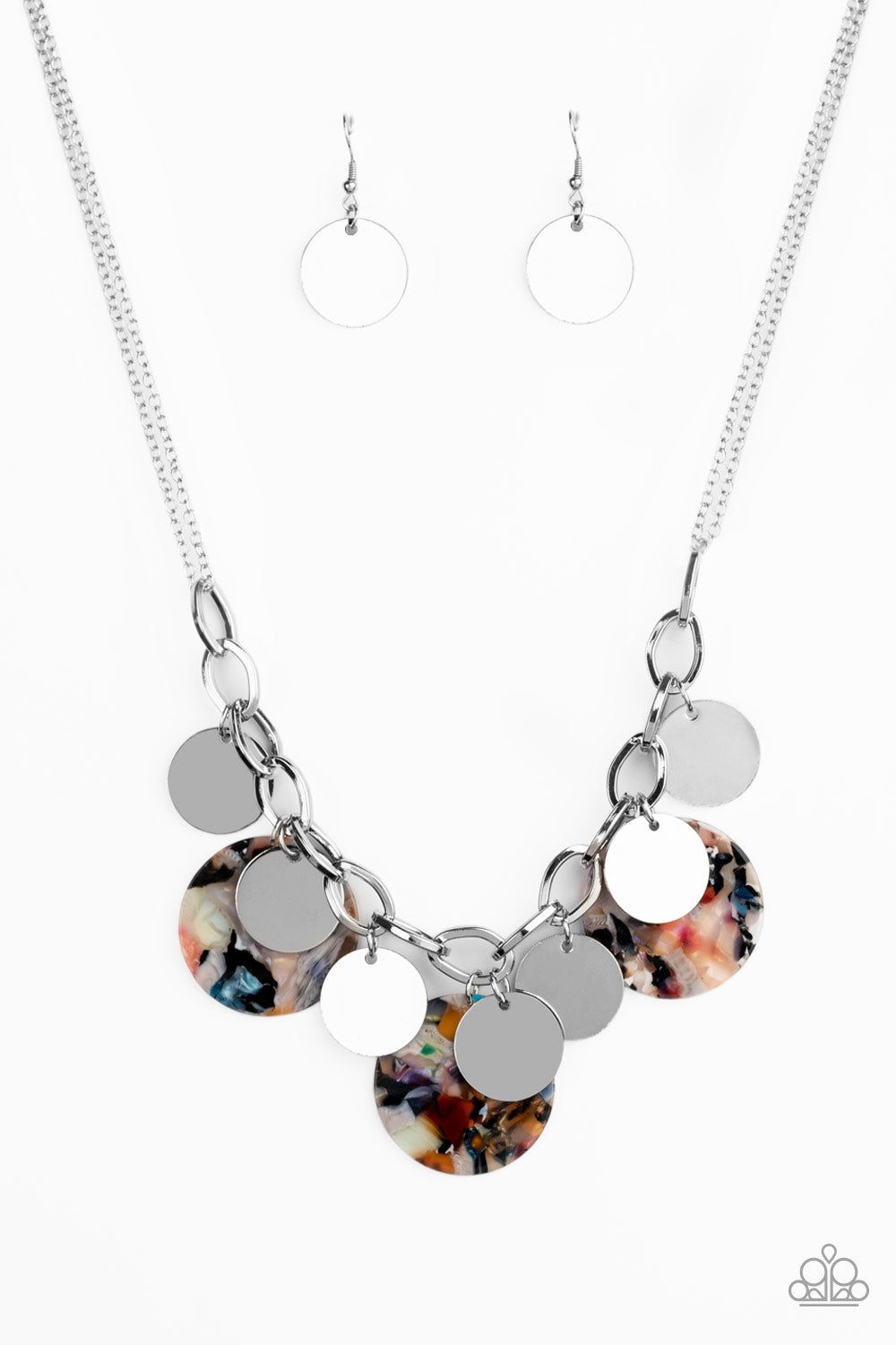 Confetti Confection - Multi Necklace - Jazzy Jewels With Lady J