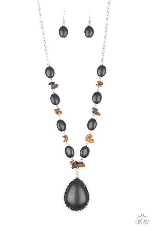 Desert Diva - Black Necklace - Jazzy Jewels With Lady J