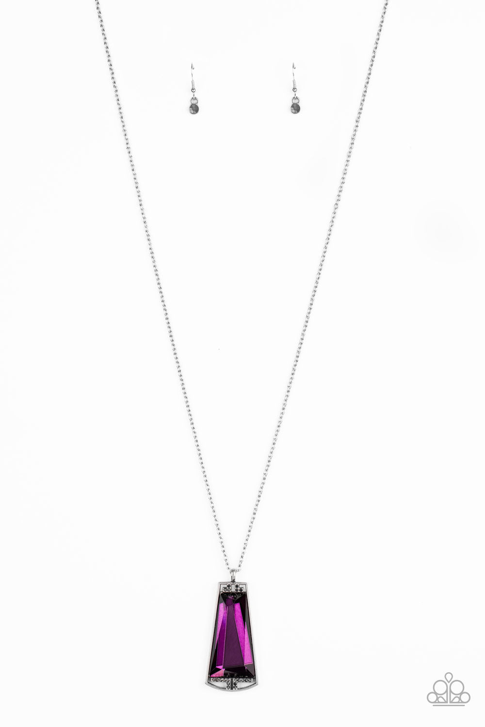 Empire State Elegance - Purple Necklace - Paparazzi Accessories