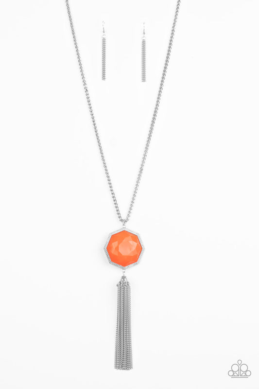 Prismatically Polygon - Orange - Jazzy Jewels With Lady J