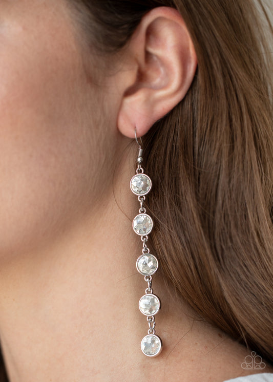 Trickle Down Twinkle - White - Jazzy Jewels With Lady J