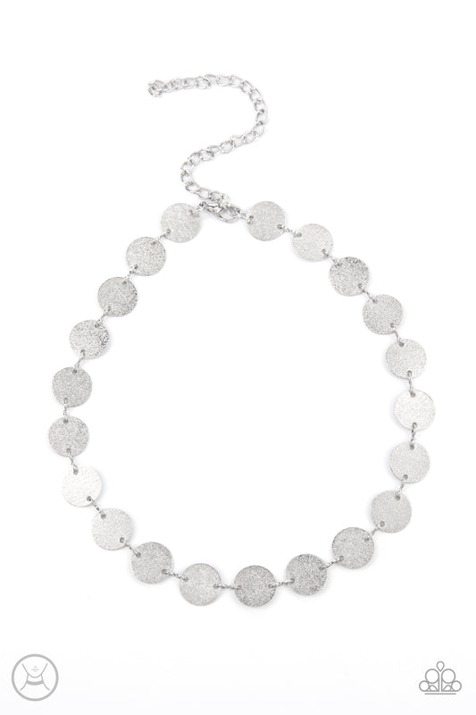 Reflection Detection - Silver Necklace - Paparazzi Accessories