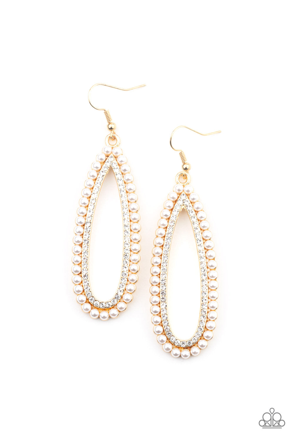 Glamorously Glowing - Gold Earrings