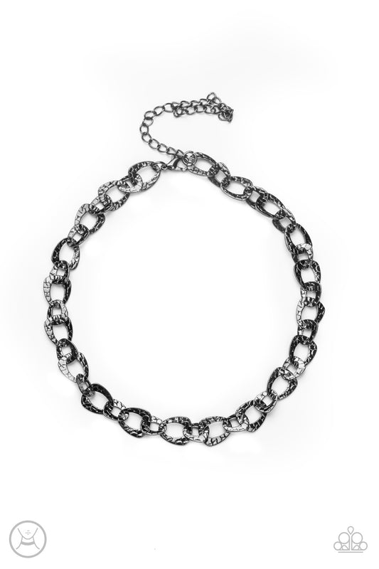 Urban Safari - Black Necklace - Paparazzi Accessories