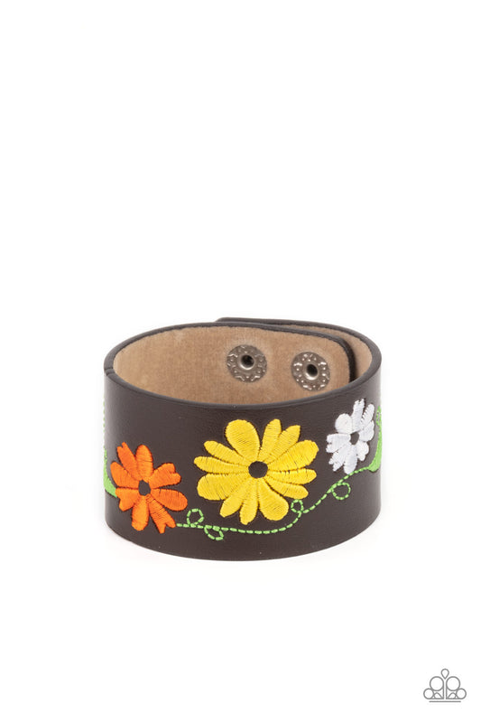 Western Eden - Yellow Bracelet  - Paparazzi Accessories
