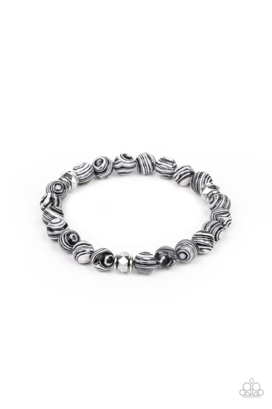 Awakened - White Bracelet - Paparazzi Accessories