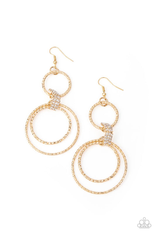 Getting Hitched - Gold Earrings