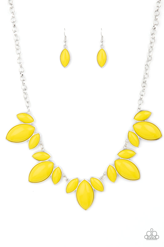 Viva La Vacation - Yellow Necklace - Paparazzi Accessories